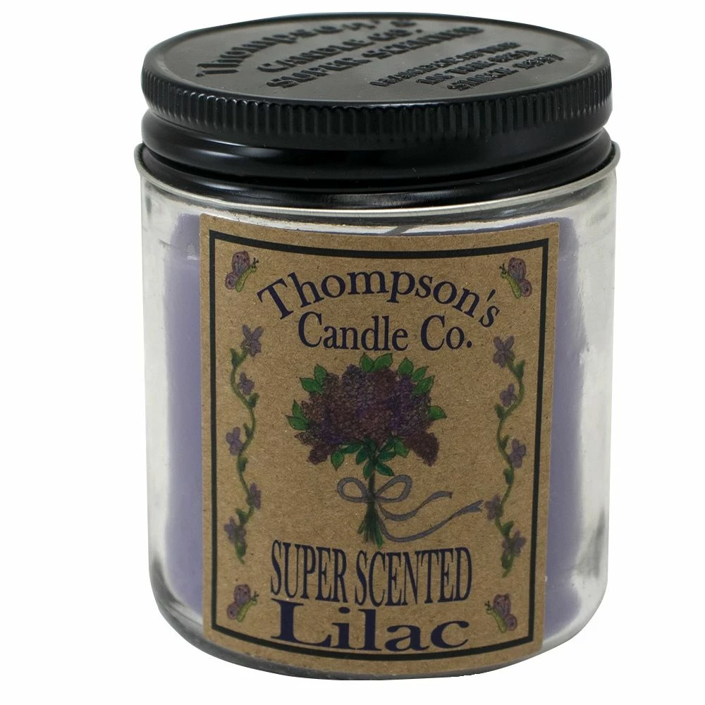 New 👍 Thompson's Candle Co. Thompson's Candle 6oz. Jar Candle - Lilac 👏 3 New 👍 Thompson's Candle Co. Thompson's Candle 6oz. Jar Candle - Lilac 👏