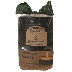 Coupon 👍 Thompson's Candle Co. Thompson's Candle Tealights - Apple Dumpling 🔥