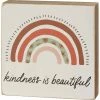 Best deal 😀 Primitives By Kathy Block Sign - Kindness Is Beautiful 😀