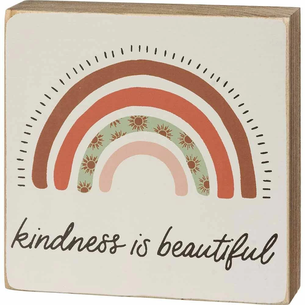 Best deal ๐ Primitives By Kathy Block Sign - Kindness Is Beautiful ๐ 3 Best deal ๐ Primitives By Kathy Block Sign - Kindness Is Beautiful ๐