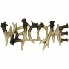 Cheapest ⌛ Rivers Edge Products Deer Antler Welcome Plaque 🌟