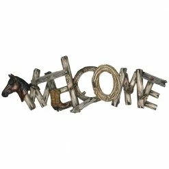 Best Sale ✨ Rivers Edge Products Western Welcome Plaque 😍