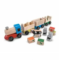Cheap ❤️ Melissa & Doug Melissa & Doug Wooden Farm Train Toy Set 🎁 -Home & Toys Online store 107315173 2