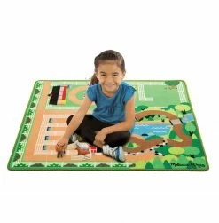 Hot Sale ❤️ Melissa & Doug Melissa & Doug Round The Ranch Horse Rug 🥰 -Home & Toys Online store 107380056 2