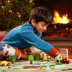 Cheapest 👏 Melissa & Doug Melissa & Doug Round The Town Rug & Car Set 🌟 -Home & Toys Online store 107380091 4