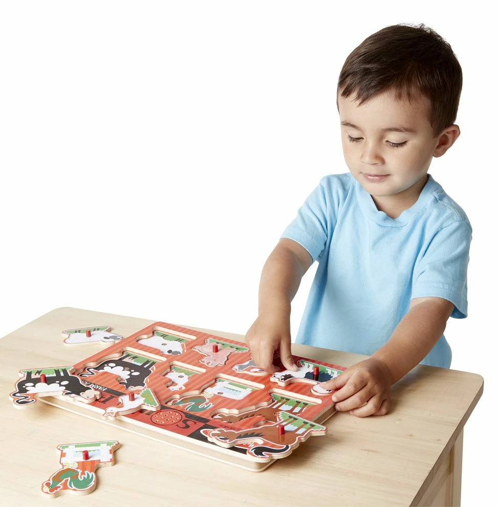 Brand new ✨ Melissa & Doug Melissa & Doug Farm Animals Sound Puzzle - 8 Piece ✨ 4 Brand new ✨ Melissa & Doug Melissa & Doug Farm Animals Sound Puzzle - 8 Piece ✨ - Image 2