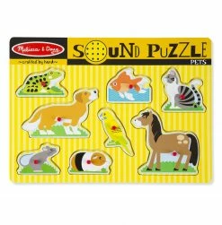 Discount 😍 Melissa & Doug Melissa & Doug Pets Sound Puzzle - 8 Piece 🤩