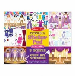 Flash Sale 🛒 Melissa & Doug Melissa & Doug Reusable Sticker Pad 👗 Dress-Up 🎁