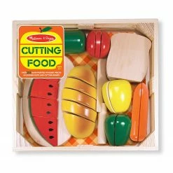 Outlet 🤩 Melissa & Doug Melissa & Doug Cutting Food - Wooden Play Food 😀