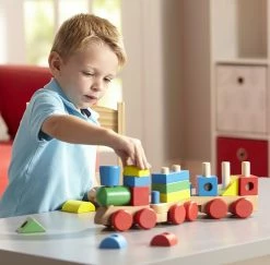 Top 10 🔥 Melissa & Doug Melissa & Doug Stacking Train Toddle Toy 💯 -Home & Toys Online store 107389933 3