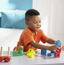 Top 10 🔥 Melissa & Doug Melissa & Doug Stacking Train Toddle Toy 💯 -Home & Toys Online store 107389933 4