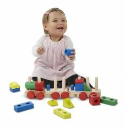 Top 10 🔥 Melissa & Doug Melissa & Doug Stacking Train Toddle Toy 💯 -Home & Toys Online store 107389933 5