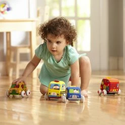 Deals 👏 Melissa & Doug Melissa & Doug Pull-Back Vehicles ⌛ -Home & Toys Online store 107389946 4