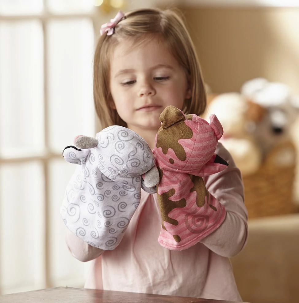 Wholesale ⭐ Melissa & Doug Melissa & Doug Farm Friends Hand Puppets 🥰 4 Wholesale ⭐ Melissa & Doug Melissa & Doug Farm Friends Hand Puppets 🥰 - Image 2
