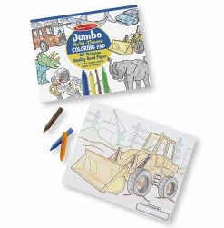 Hot Sale ✔️ Melissa & Doug Melissa & Doug Jumbo Coloring Pad - Space, Sharks, Sports, And More 👏 -Home & Toys Online store 107389966 4