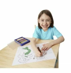 Hot Sale ✔️ Melissa & Doug Melissa & Doug Jumbo Coloring Pad - Space, Sharks, Sports, And More 👏 -Home & Toys Online store 107389966 5