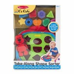 Cheapest 🥰 Melissa & Doug Melissa & Doug Take-Along-Shape-Sorter 🧨