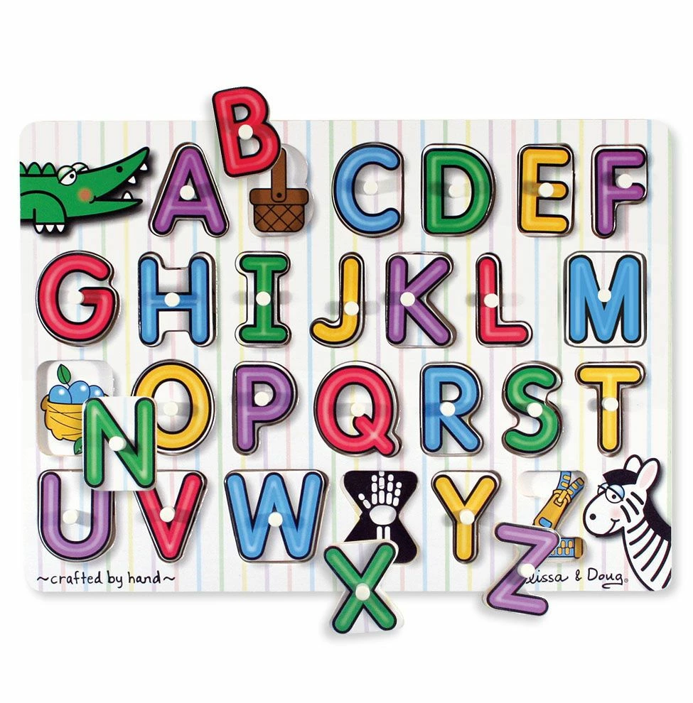Buy ๐คฉ Melissa & Doug Melissa & Doug See-Inside Alphabet Peg Puzzle ๐ 4 Buy ๐คฉ Melissa & Doug Melissa & Doug See-Inside Alphabet Peg Puzzle ๐ - Image 2