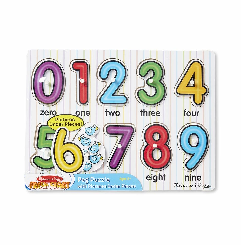 Brand new ๐ Melissa & Doug Melissa & Doug See-Inside Numbers Peg Puzzle โญ 3 Brand new ๐ Melissa & Doug Melissa & Doug See-Inside Numbers Peg Puzzle โญ