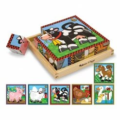 Top 10 🧨 Melissa & Doug Melissa & Doug Farm Cube Puzzle 🌟 -Home & Toys Online store 107390038 3