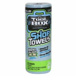 Best Sale 😀 Sellars Tool Box Blue Shop Towels ⭐
