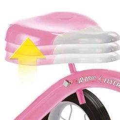 Hot Sale 👍 Radio Flyer Classic Pink Dual Deck Tricycle™ 👏 -Home & Toys Online store 7304866 4