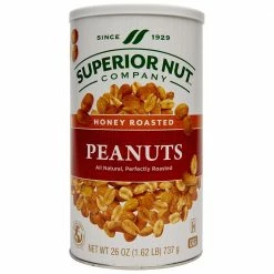 Best reviews of 😀 Superior Nut Company Honey Roasted Peanuts 26 Oz. 🔥