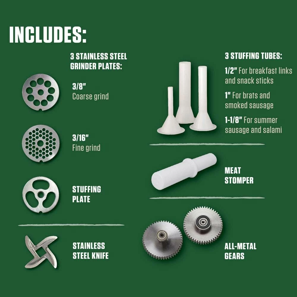 Budget 🔥 Lem Big Bite Meat Grinder #8 Stainless Steel 🌟 6 Budget 🔥 Lem Big Bite Meat Grinder #8 Stainless Steel 🌟 - Image 4