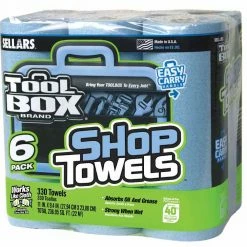 Top 10 ✨ Sellars Tool Box Blue Shop Towels - 6 Pk. Small Rolls ✔️