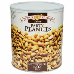 Brand new 💯 Superior Nut Company Salted Party Peanuts 56 Oz. 🎉
