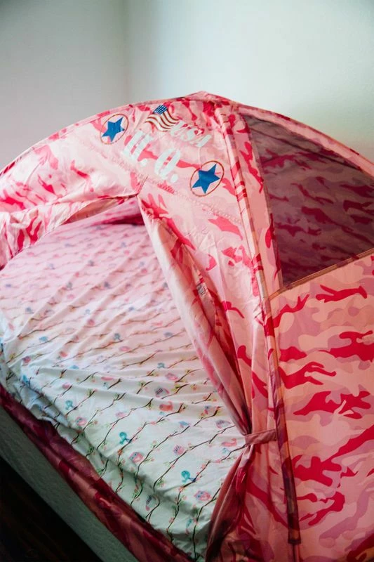 Cheap 😍 Pacific Play Tents® Pink Camo Bed Tent - Twin 😉 6 Cheap 😍 Pacific Play Tents® Pink Camo Bed Tent - Twin 😉 - Image 4
