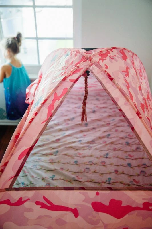 Cheap 😍 Pacific Play Tents® Pink Camo Bed Tent - Twin 😉 7 Cheap 😍 Pacific Play Tents® Pink Camo Bed Tent - Twin 😉 - Image 5