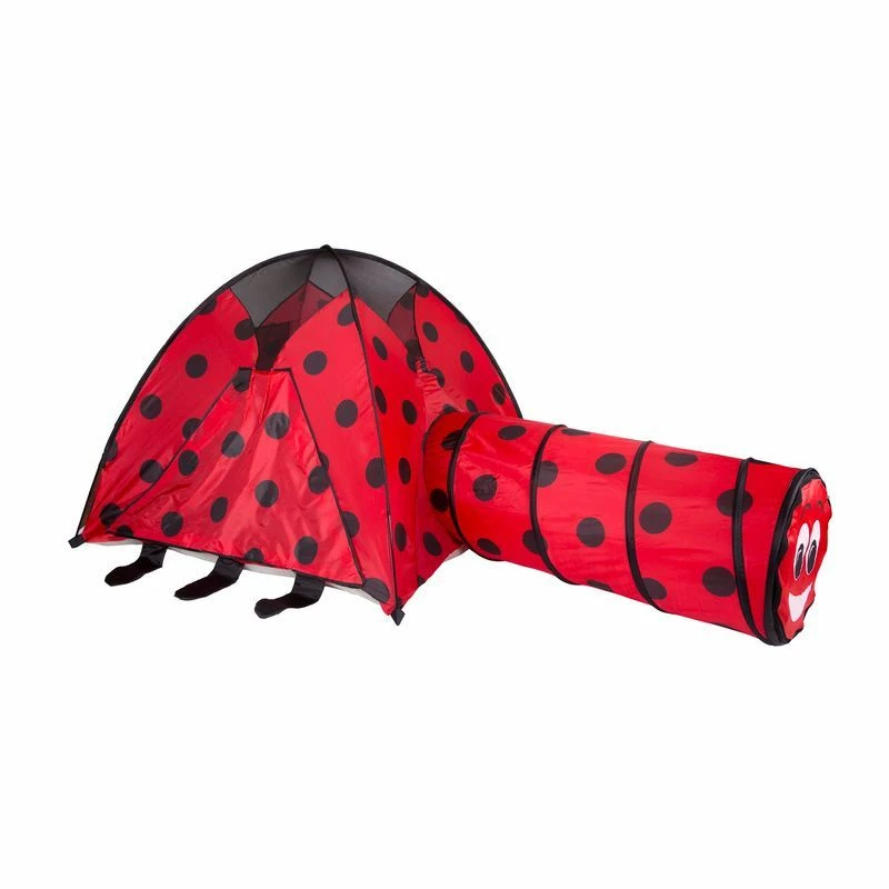 Wholesale 🤩 Pacific Play Tents® Ladybug Tent And Tunnel Combo 🔥 3 Wholesale 🤩 Pacific Play Tents® Ladybug Tent And Tunnel Combo 🔥