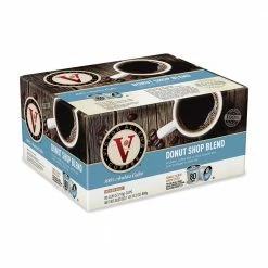 Brand new 👏 Victor Allen's Coffee Donut Shop Blend Single Serve Coffee Pods 80 Ct. ✔️