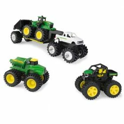 Outlet ⌛ John Deere Toy Tractor, Monster Treads Value Set - 5 Piece 🌟