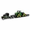 Discount 🎁 John Deere 9570RX With Semi And Lowboy Trailer 1:64 💯 -Home & Toys Online store 7409701