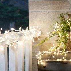 Deals 🎉 Everlasting Glow Micro LED Silver Garland 6 Ft. ⌛ -Home & Toys Online store 7415497b