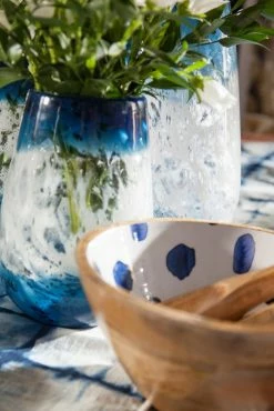 Cheap 👍 Lone Elm Studios Blue Art Glass Vases Set Of 3 ✔️ -Home & Toys Online store 7415602c