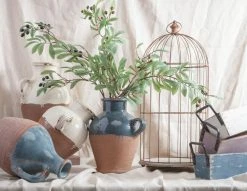 Best reviews of 😀 Lone Elm Studios Dual Handle Terracotta Jug 13 In. ✨ -Home & Toys Online store 7415607a