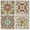 Cheapest ✨ Lone Elm Studios Bohemian Wood Wall Tile Art Set Of 4 😉