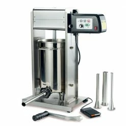 Buy 🌟 Lem Big Bite Motorized Sausage Stuffer 20 Lb. With 4 Stainless Steel Tubes ✨