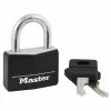 Outlet 👍 Master Lock Black Solid Body No. 141 Padlock 💯
