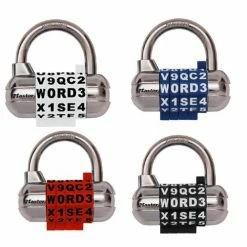 Outlet ⭐ Master Lock Color Set Your Own Combination Lock 🔥