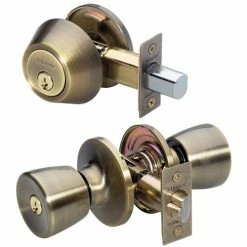 Buy 😍 Master Lock Tulip Knob Style Security Set With Grade 3 Single Cylinder Deadbolt 🎉