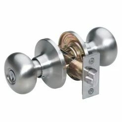 Cheapest 🔥 Master Lock Biscuit Knob Style Keyed Entry Door Lock ✨