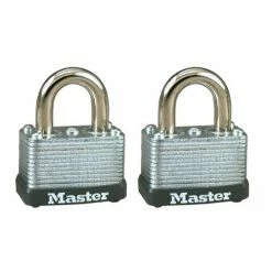 Buy ❤️ Master Lock Laminated NO. 22 Padlock Keyed Alike Set 2 Piece ✨