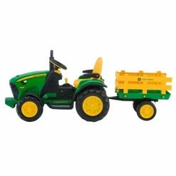 Discount 😀 Peg Perego Ground Force Tractor W/ Trailer & Radio 👏