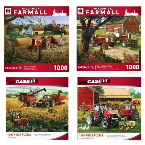 Best deal ๐งจ Farmall/Case Tractor Collection Puzzles 1000 Pc. ๐ฅฐ 3 Best deal ๐งจ Farmall/Case Tractor Collection Puzzles 1000 Pc. ๐ฅฐ