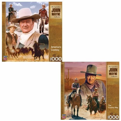 New ✨ John Wayne Cowboy 1000 Piece Puzzles ⌛ 3 New ✨ John Wayne Cowboy 1000 Piece Puzzles ⌛