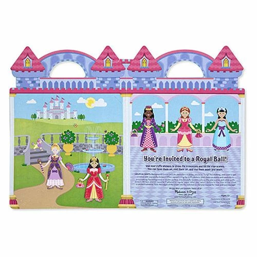 Discount 🌟 Melissa & Doug Puffy Sticker Play Set Princess ✨ 3 Discount 🌟 Melissa & Doug Puffy Sticker Play Set Princess ✨